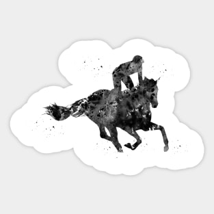 Horse Racing Sticker